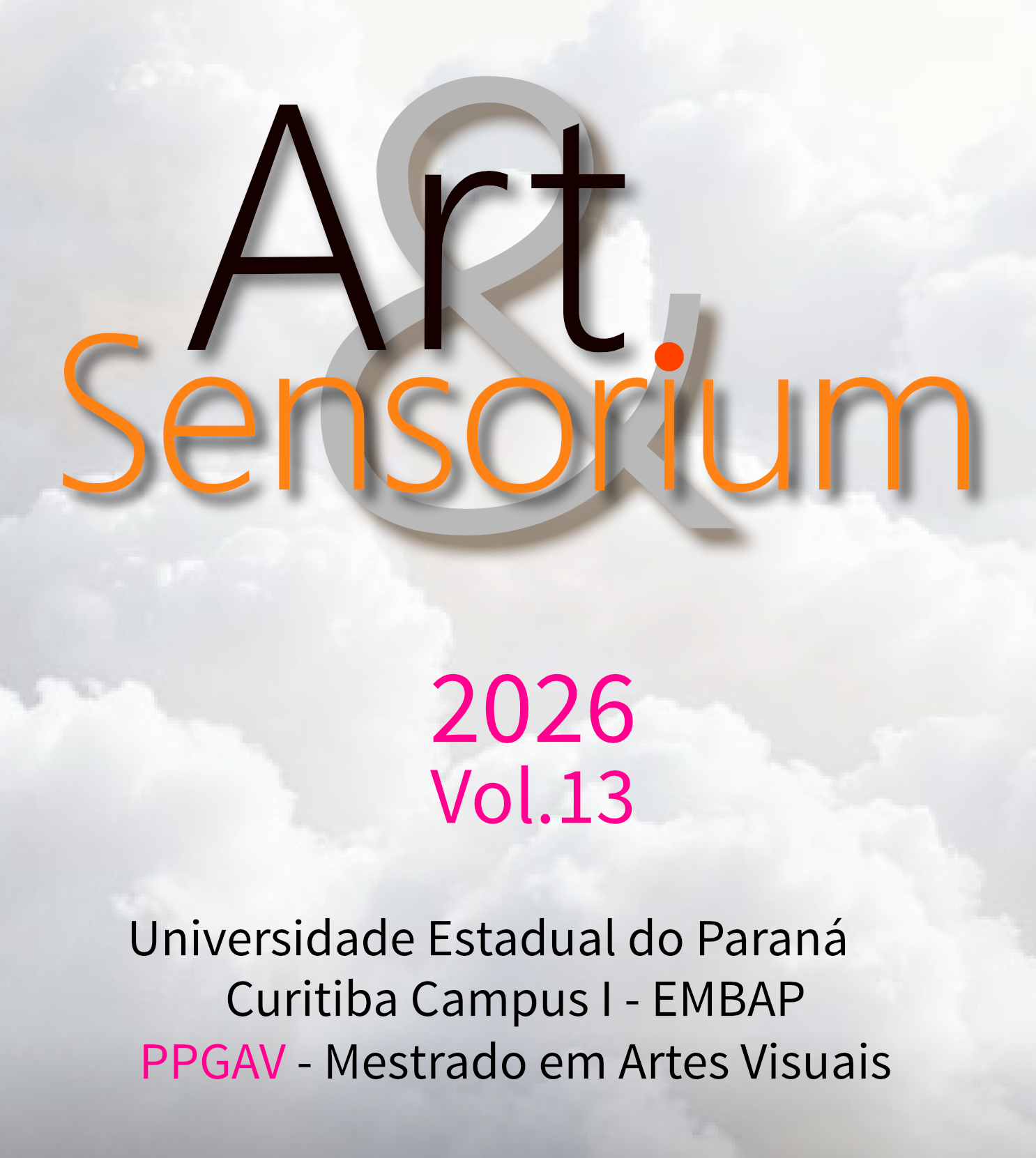 					Visualizar v. 13 n. 01 (2026): Art&Sensorium
				
