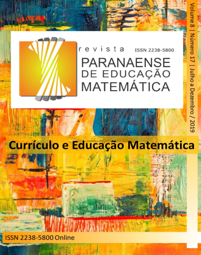 					View Vol. 8 No. 17 (2019): Currículo e Educação Matemática
				