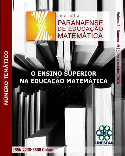 					Visualizar v. 9 n. 19 (2020): O Ensino Superior na Educação Matemática
				