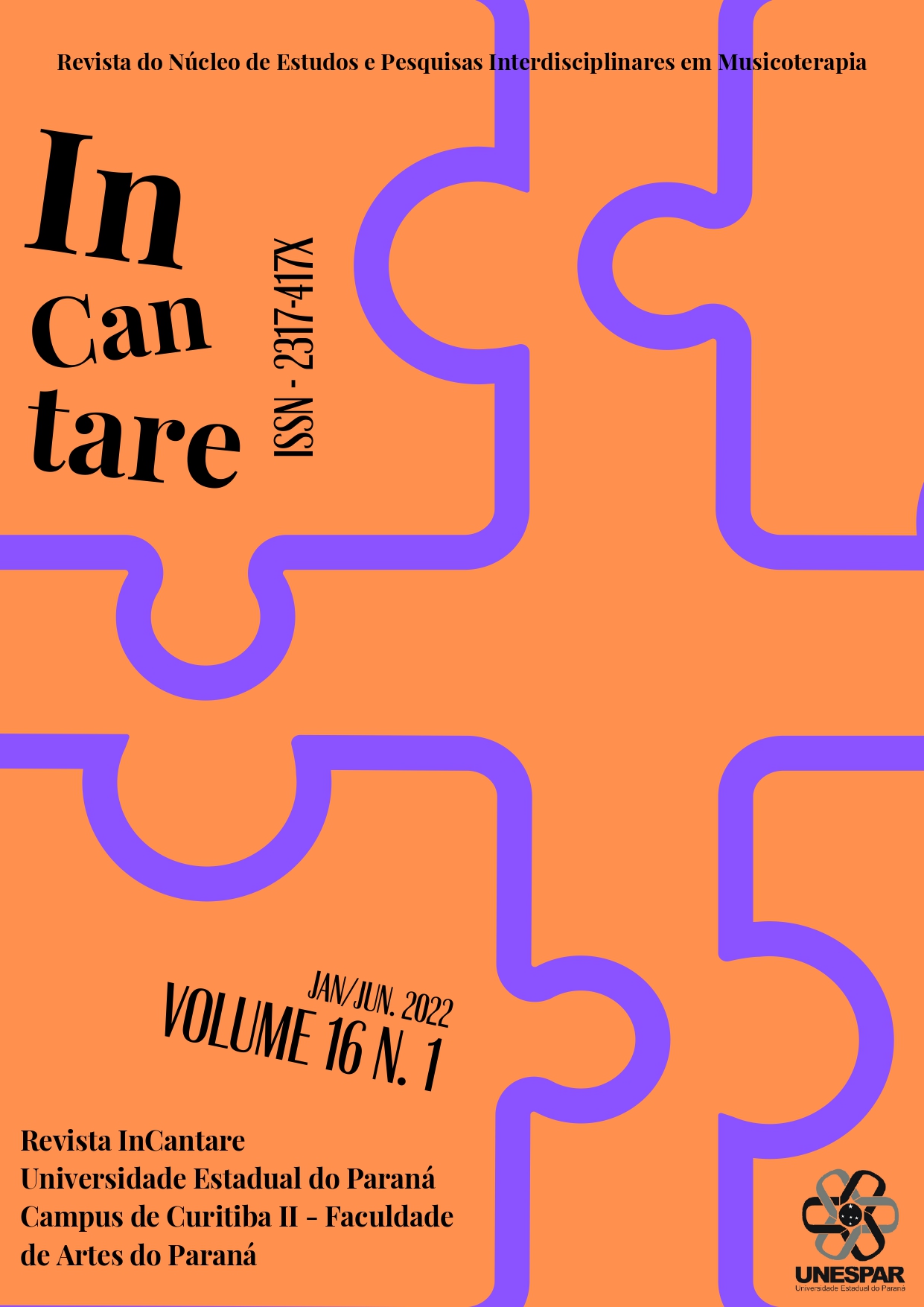 					Visualizar v. 16 n. 1 (2022): Revista InCantare
				