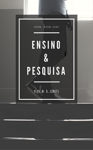 					View Vol. 15 No. 3 (2017): Ensino & Pesquisa
				