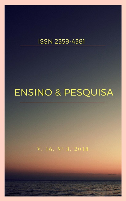 					View Vol. 16 No. 3 (2018): Ensino & Pesquisa
				